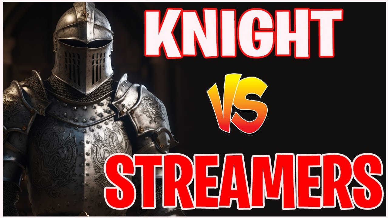 Streamer Tries Hard To Not Be Salty Vs The Knight!