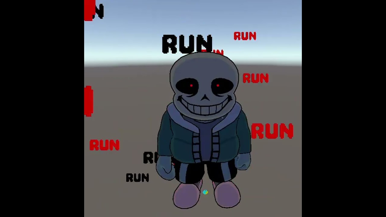 VHS!SANS vrchat avatar showcase #vhs #sans #vrchatavatar @Iamaboss02 @TVMKieranVR