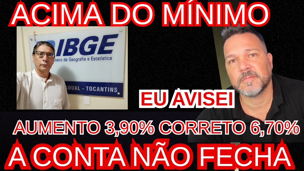 EU AVISEI: A DIFERENÇA NO AUMENTO ACIMA DO MÍNIMO 📱
