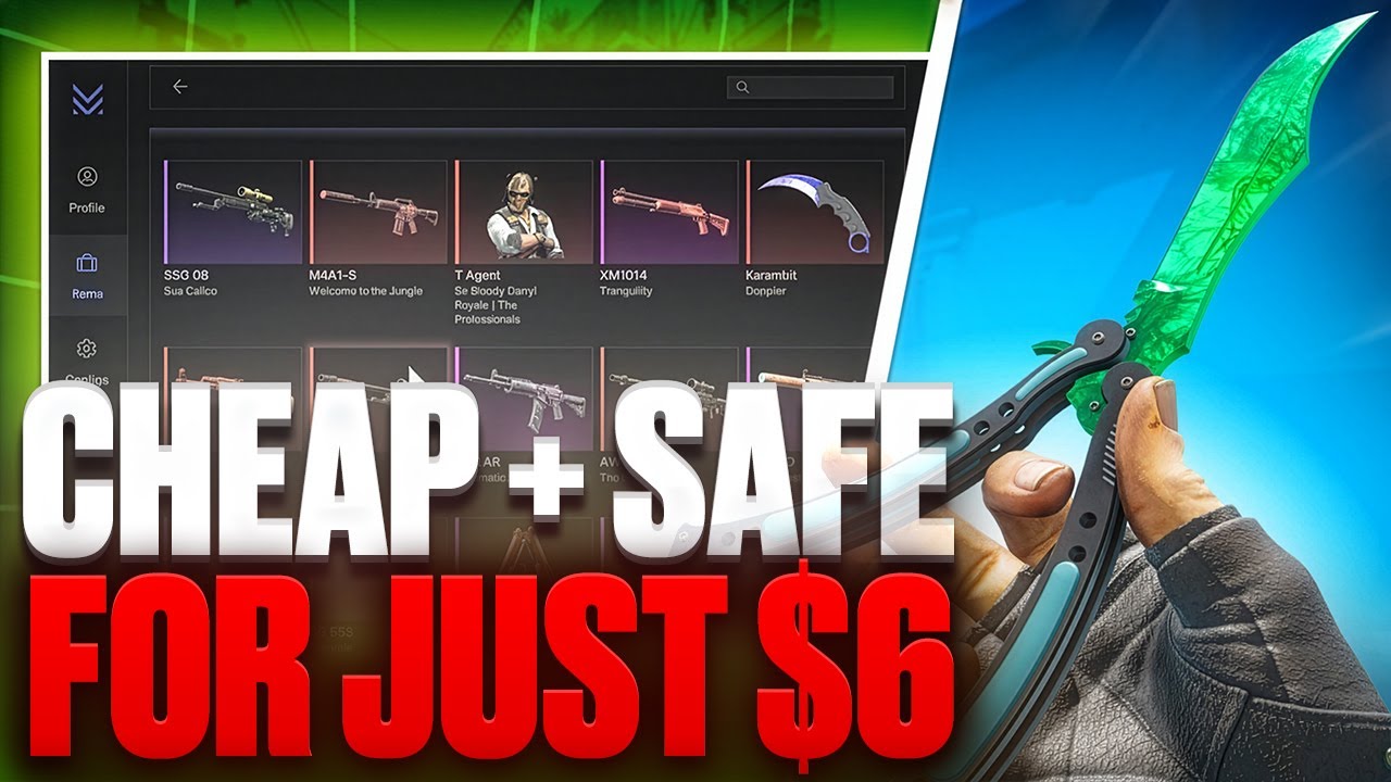 Как получить любой скин для CS2 почти бесплатно! (Safe Skin Changer)