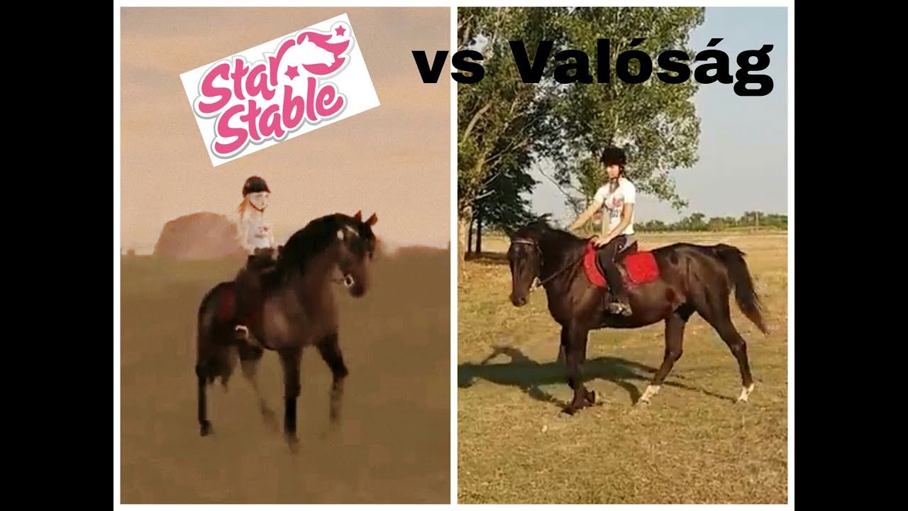 Star Stable online vs Val&oacute;s&aacute;g - SSO vs Real life