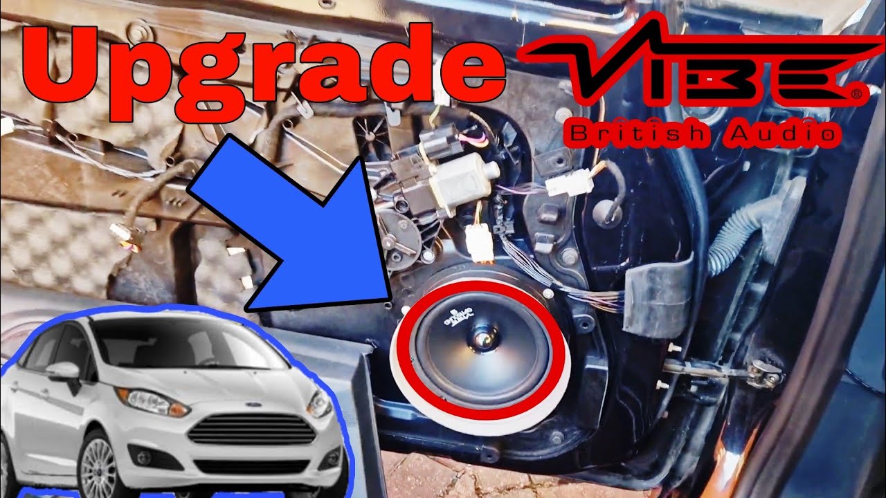 FIESTA Mk7 DOOR SPEAKER UPGRADE | Vibe audio optifiesta review.