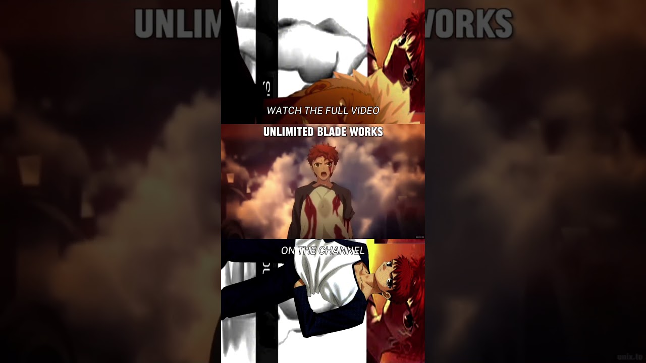 Unlimited Shirou Works #shirouemiya #emiyashirou #unlimitedbladeworks #ubw #fate #memes