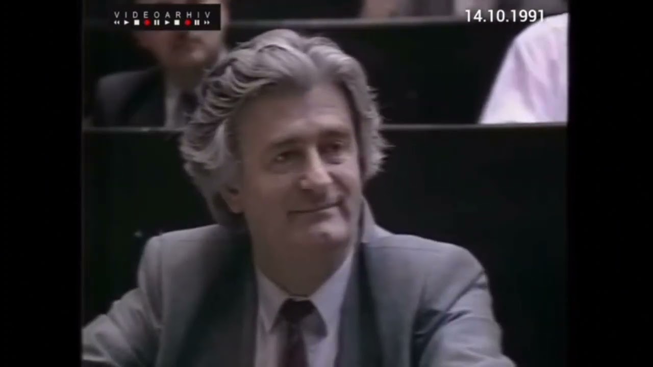 Radovan Karadžić i Alija Izetbegović 1991