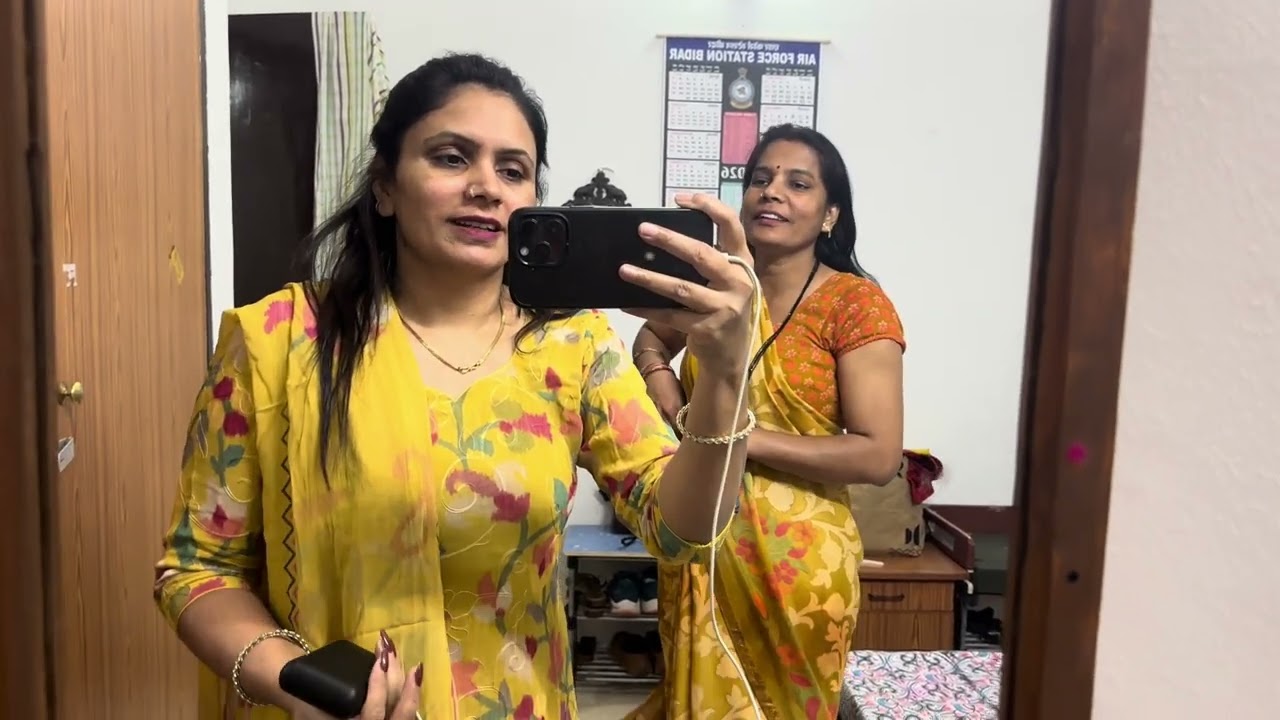 Quarter main Basant panchmi celebration 