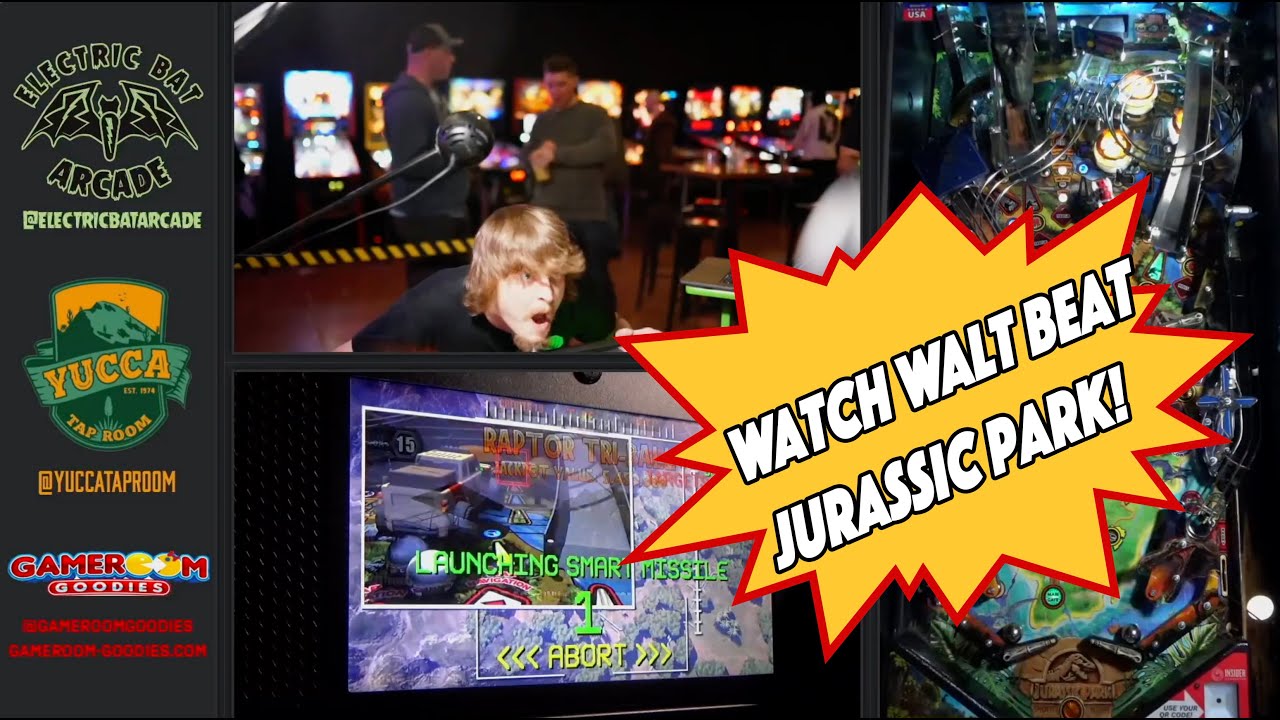 Stern Jurassic Park Pinball Tutorial with Walt Wood
