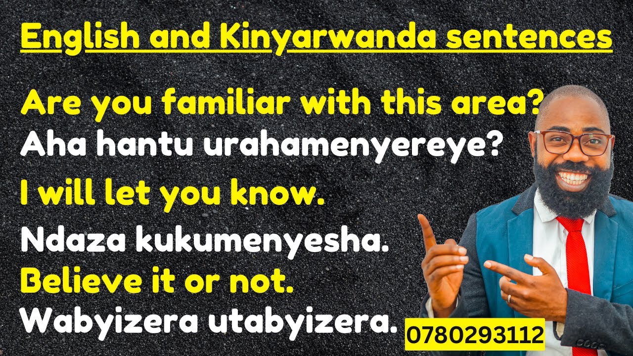 L457: IGA VUBA ICYONGEREZA, INTERURO 500 Z'ICYONGEREZA MU KINYARWANDA