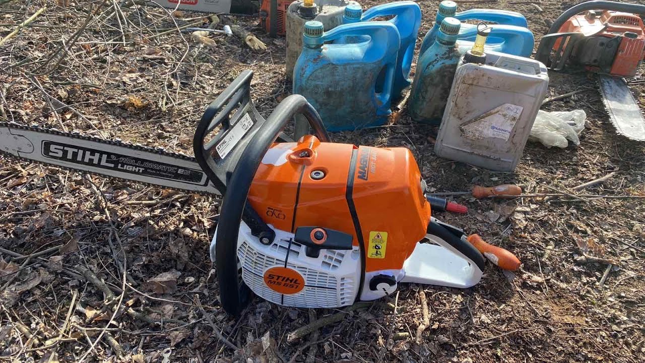 Stihl Ms 651 Magnum az erdőn!