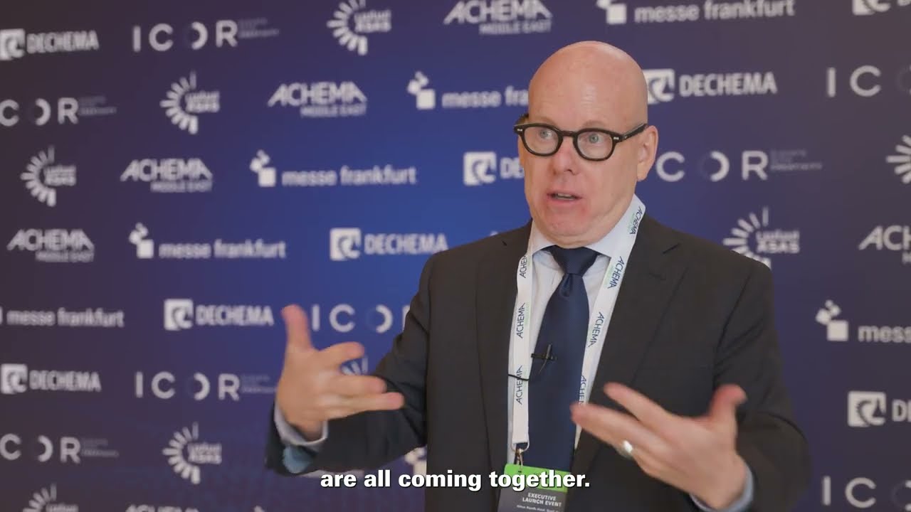 Robin Joffe - ACHEMA Middle East Executive Launch Event