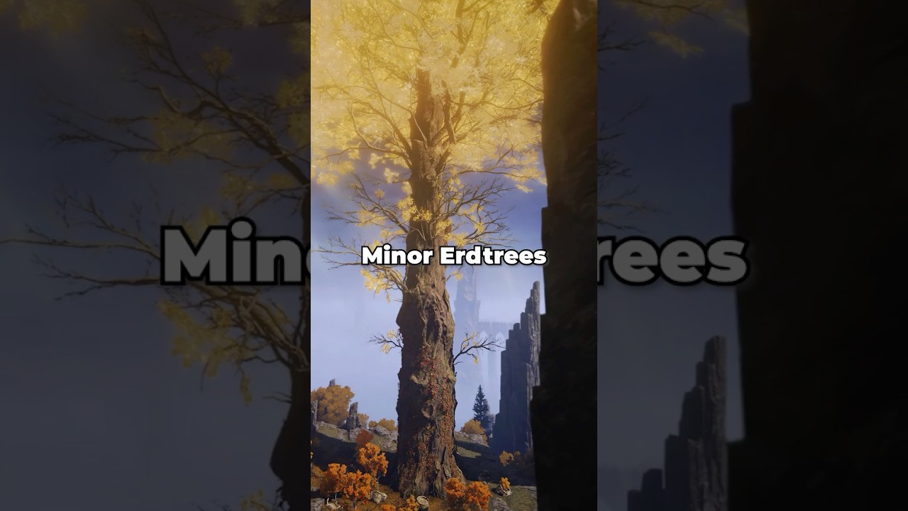 What ARE Minor Erdtrees in Elden Ring? #eldenring #eldenringlore #shadowoftheerdtree #shorts