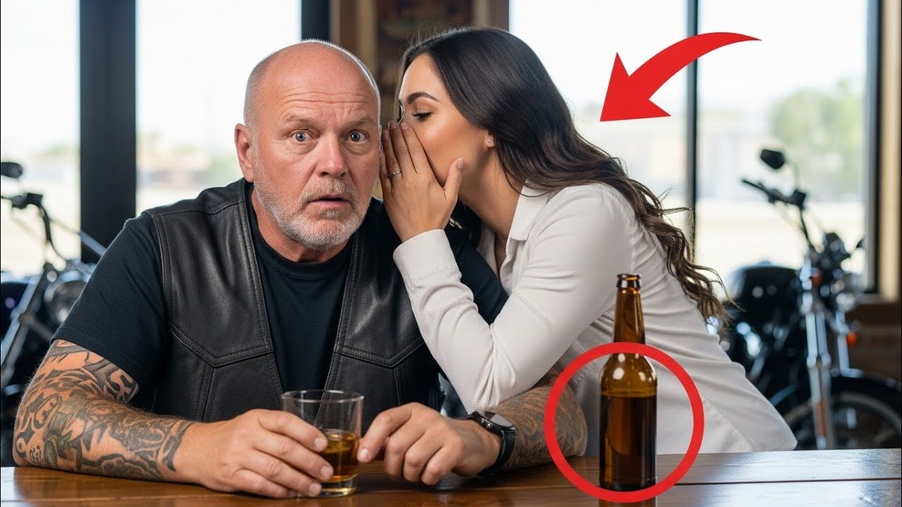“You Need To Hear This,” She Warned The Hell Angels Biker About His Fiancée… What He Did Froze He
