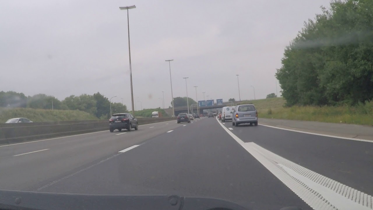 Belgium by Autoroute - Liege Ring E40 E42