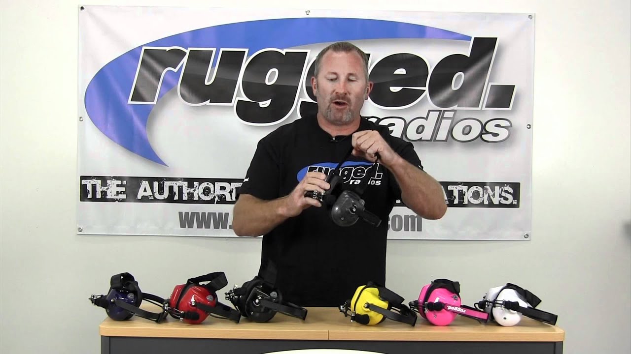 Гарнитуры H41 с заголовочным креплением от Rugged Radios