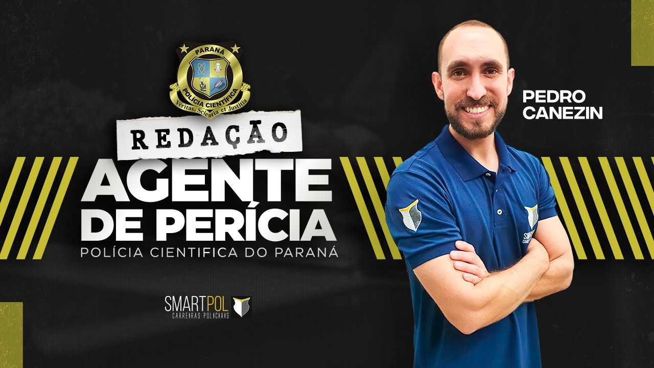 Redação para a Polícia Científica do PR - Profº Pedro Canezin