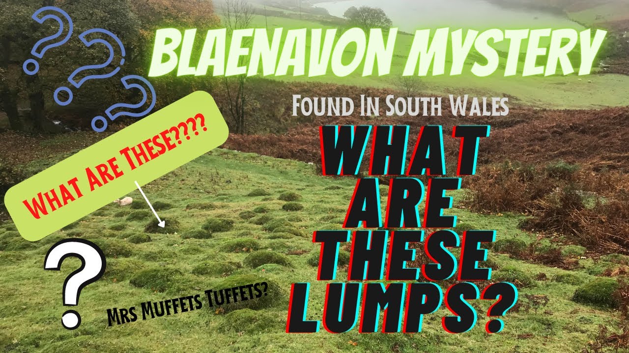 Dwr Cymru Cwmtillery Reservoir Near Blaenavon - What Are These Crazy Lumps? Mrs Muffets Tuffets?