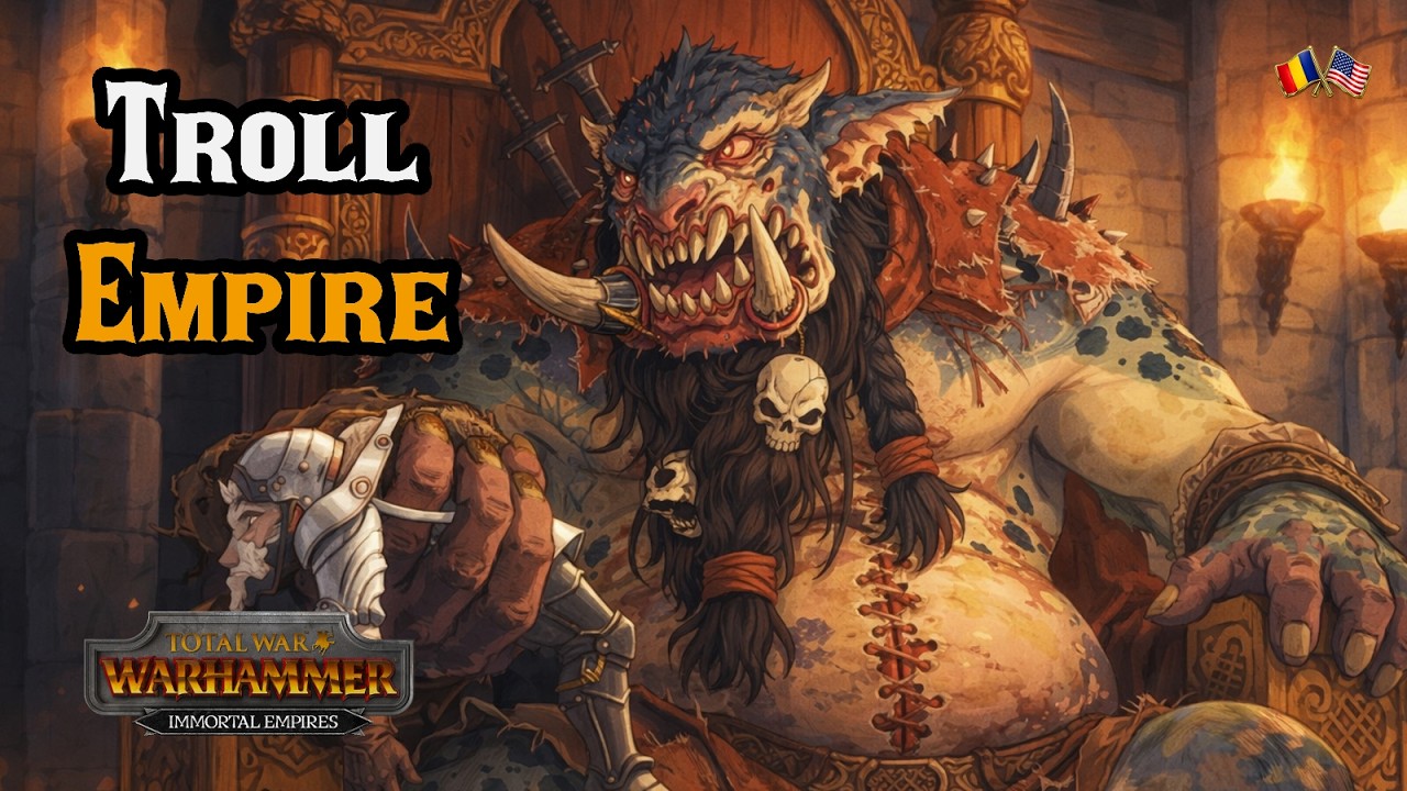 Throgg the Troll King: BEST Champion of the Chaos Gods! - Total War: Warhammer 3 Immortal Empires