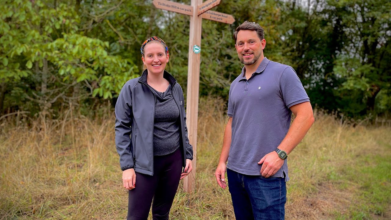 Walking in Exeter’s beautiful green spaces is a great way to get active