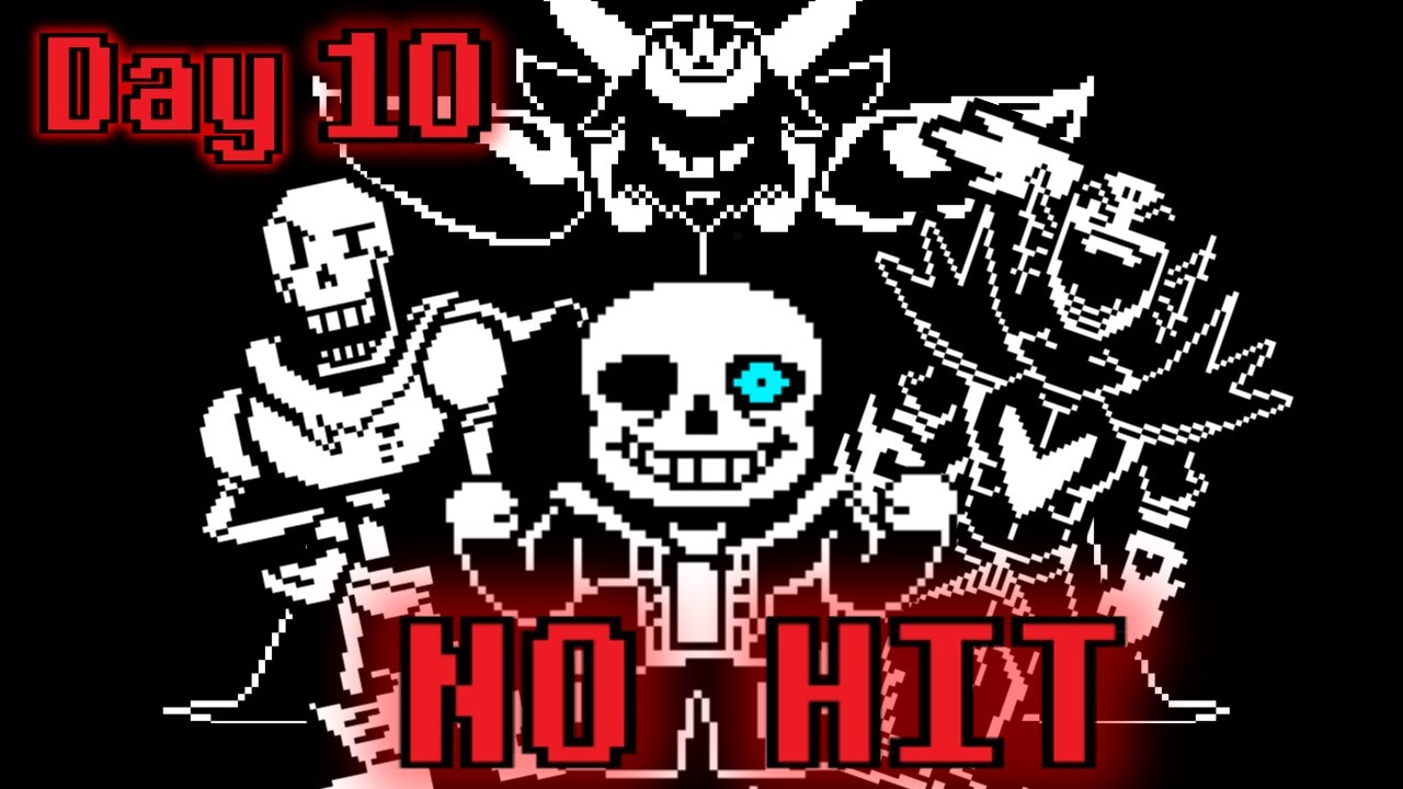 Trying To Beat Undertale Genocide Route Damageless (Day 10)