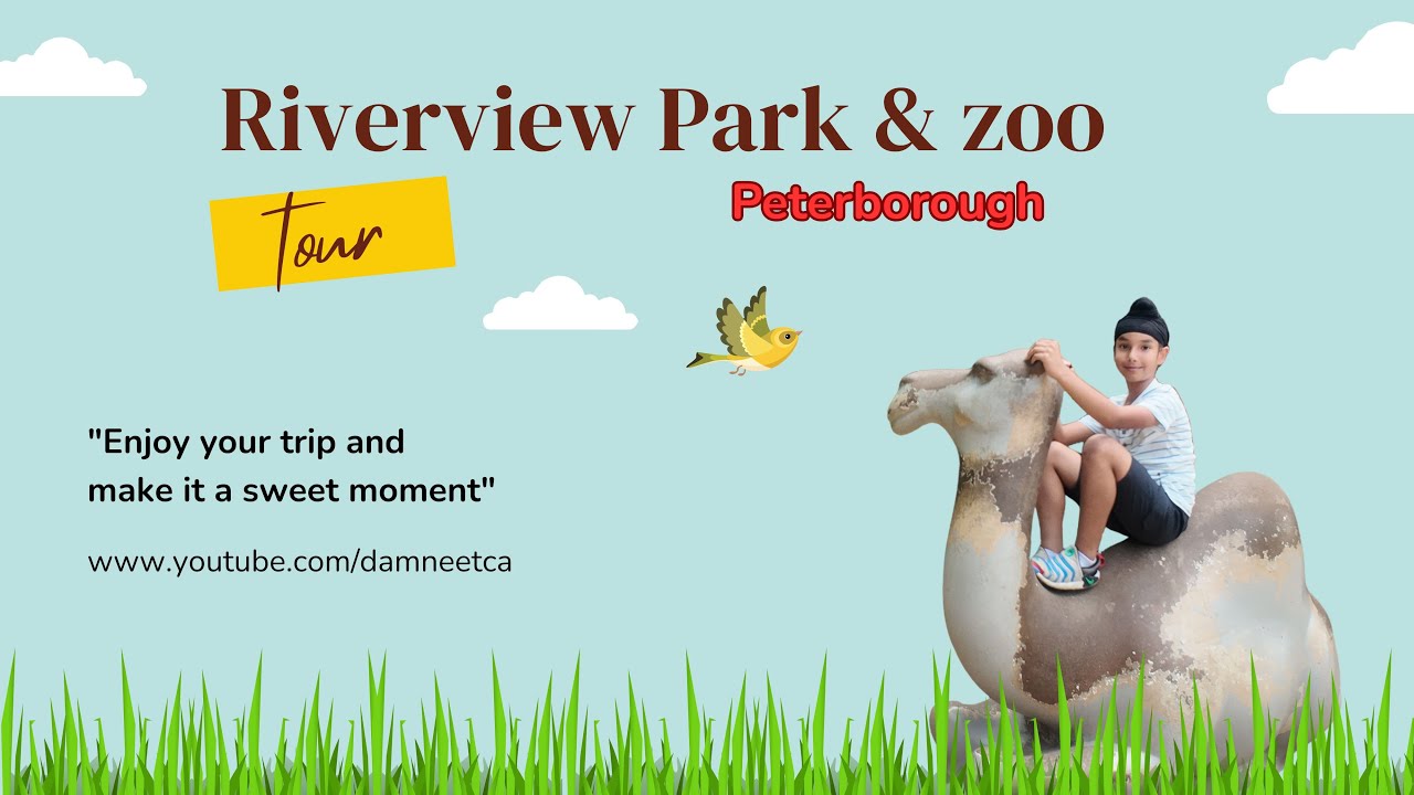 Fun Day at Riverview Park & Zoo | Peterborough Ontario Adventure 🦓🌳