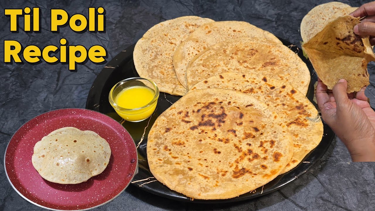 Til Poli Recipe  | Gul Poli | Winter Special Tilgul Poli