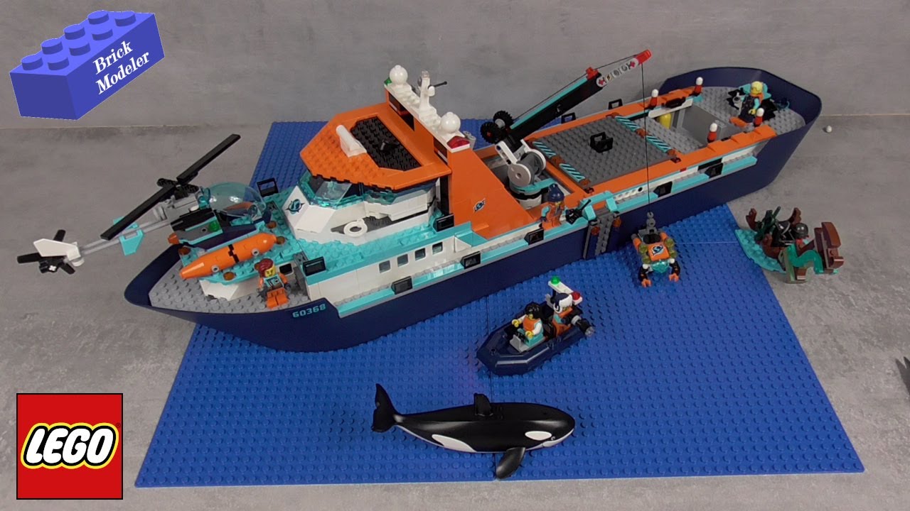 Lego City 60368 - Arctic Explorer Ship - Speedbuild
