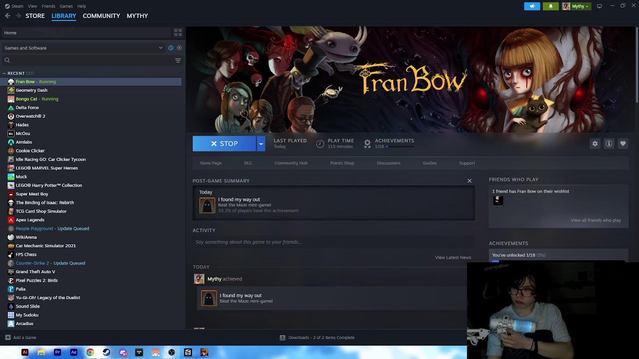 Playing Fran Bow