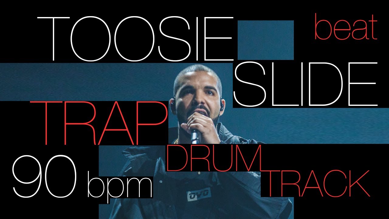 90 BPM - Trap Drum Beat - Toosie Slide Based - Drake