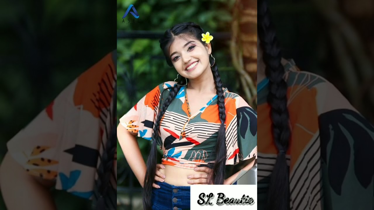 Nethmi Roshel Roshel|Beautiful Photos|Tharuda Nidanni Song 💕💕