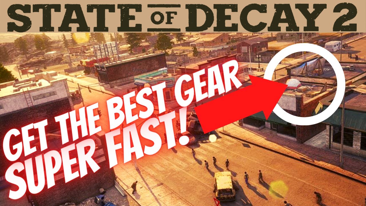 Get Great GEAR In Minutes! | Drucker County QUICK LOOT Route | State of Decay 2