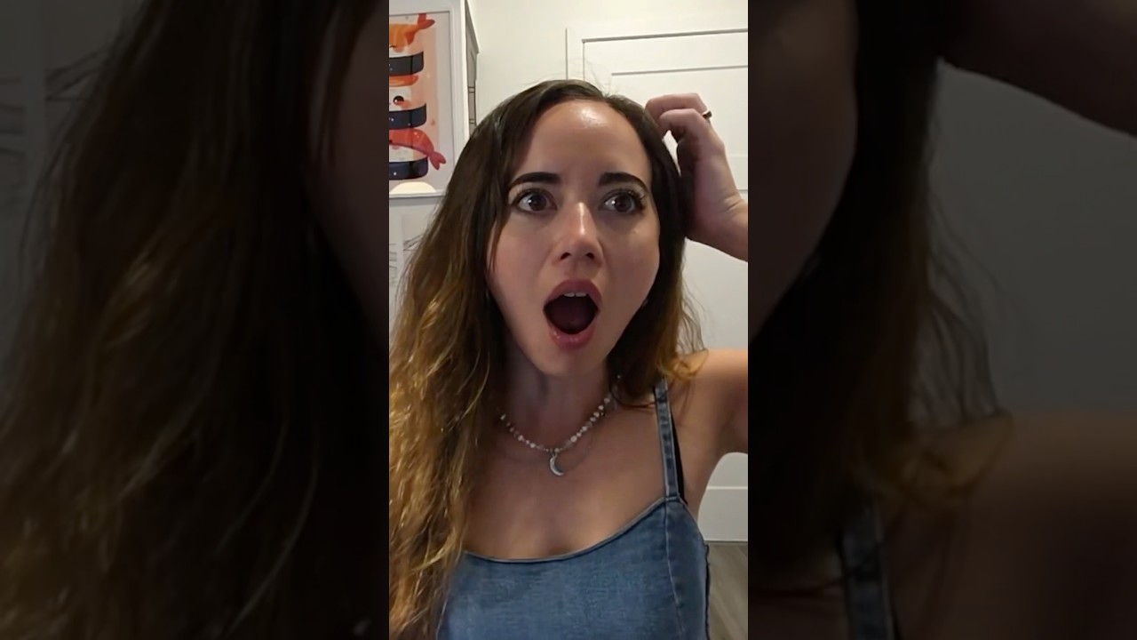 Emily showed me the monster.. #mayahiga #extraemily #apartmenttour #twitch #streamer #shorts
