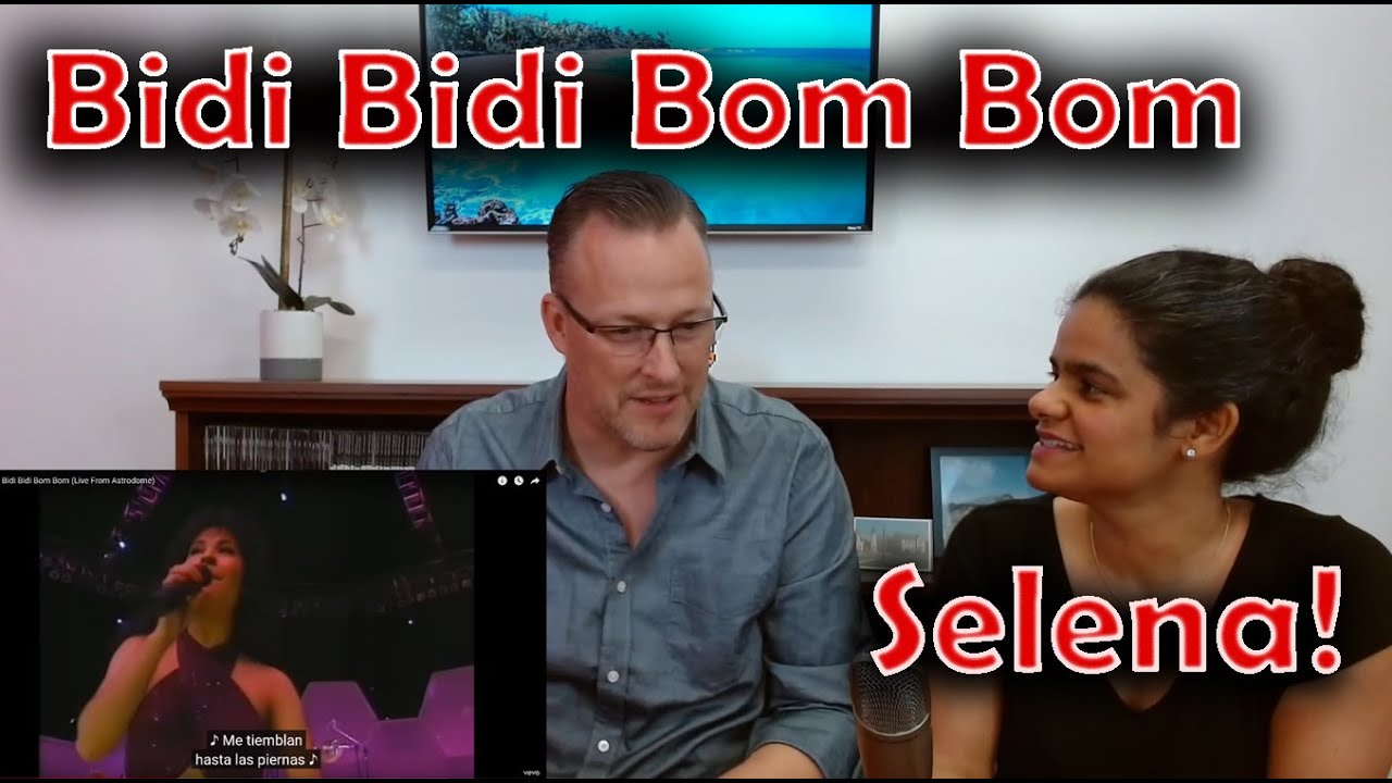 Selena - Bidi Bidi Bom Bom (Прямой эфир из Астродома) - РЕАКЦИЯ!!!