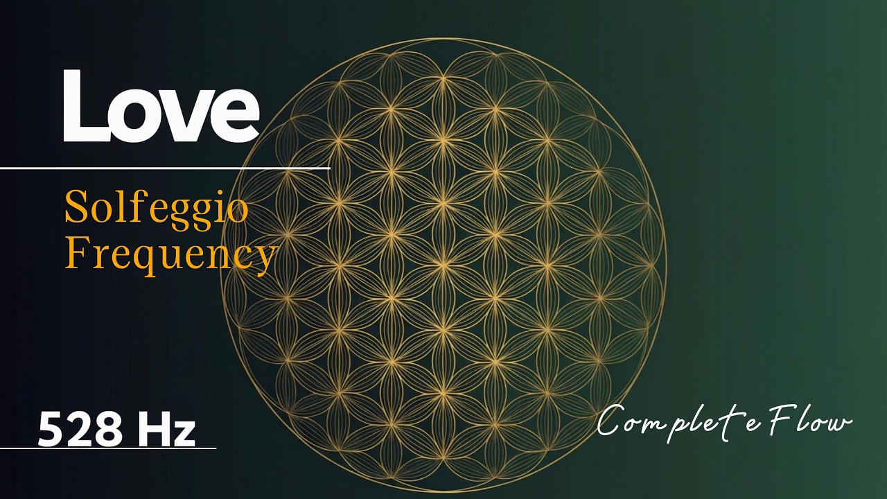 528 Hz DNA REPAIR & Love Frequency • Raise Positive Vibrations • Healing Meditation Music