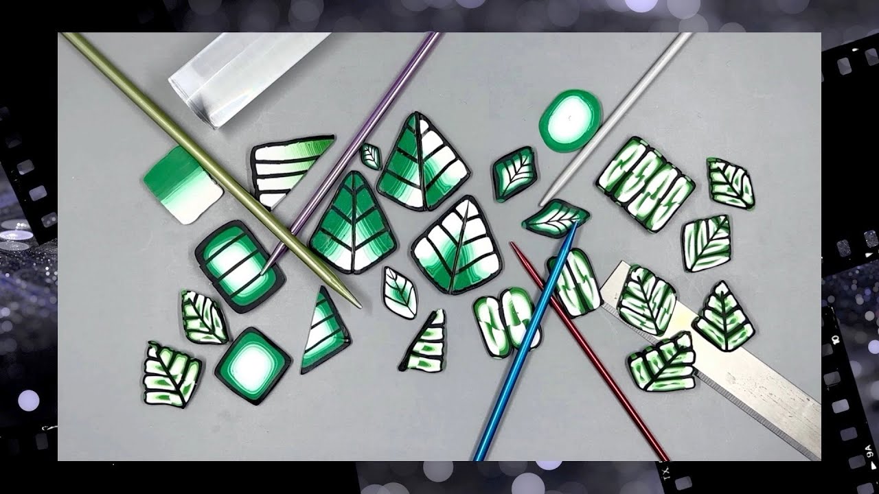 POLYMER CLAY CANE TUTORIAL: THE LEAF CANES