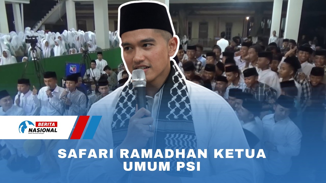 Safari Ramadhan Ketua Umum PSI