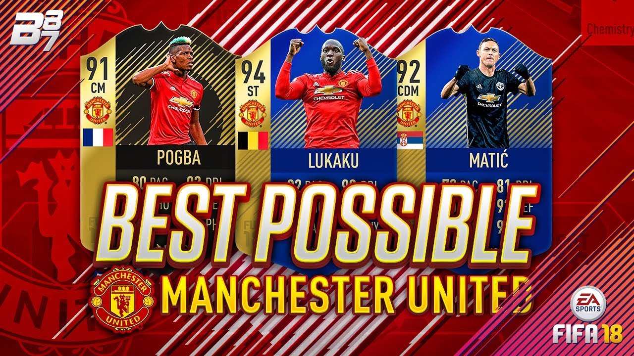 BEST POSSIBLE MAN UNITED TEAM! w/ TOTS LUKAKU AND TOTS MATIC! | FIFA 18 ULTIMATE TEAM