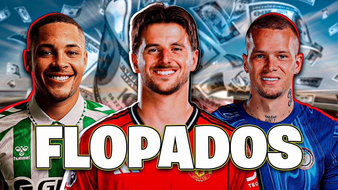 7 JOGADORES QUE FLOPARAM DE MANEIRA INACREDITÁVEL NO FUTEBOL EUROPEU