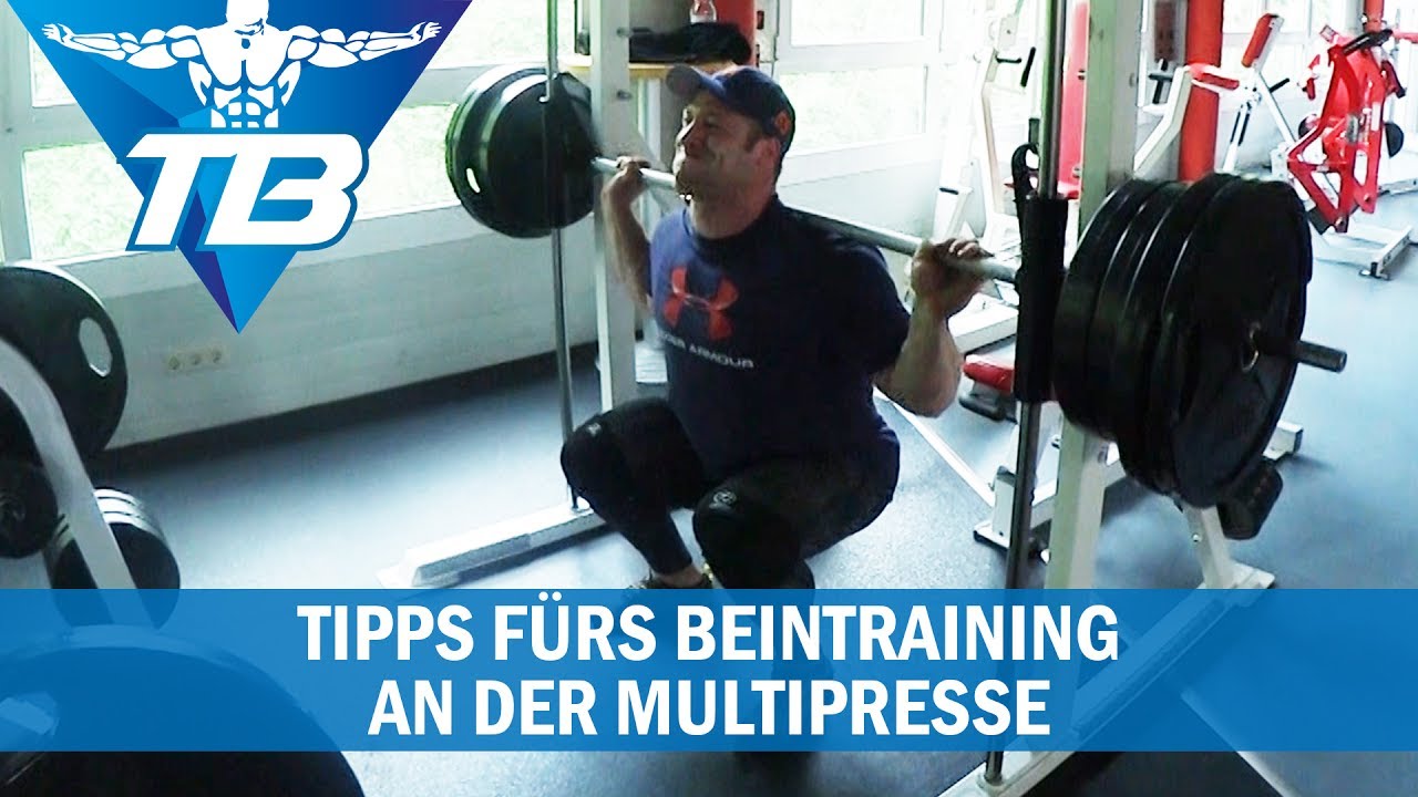 Kniebeugen an der Multipresse? | Mein Equipment fürs Beintraining |Tipps
