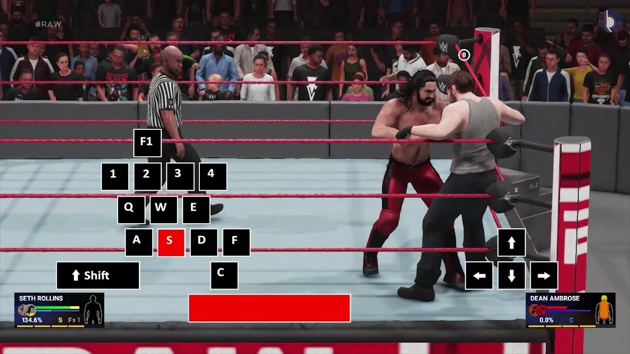 Управление в WWE 2K19 на ПК | Основы