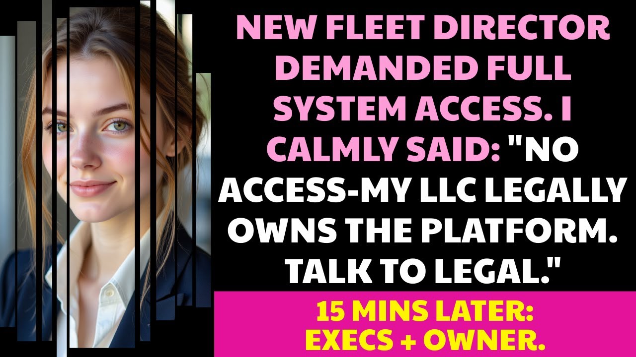 New director demanded FULL ACCESS-I said NO, it’s OWNED by my LLC… then it hit the EXECUTIVES