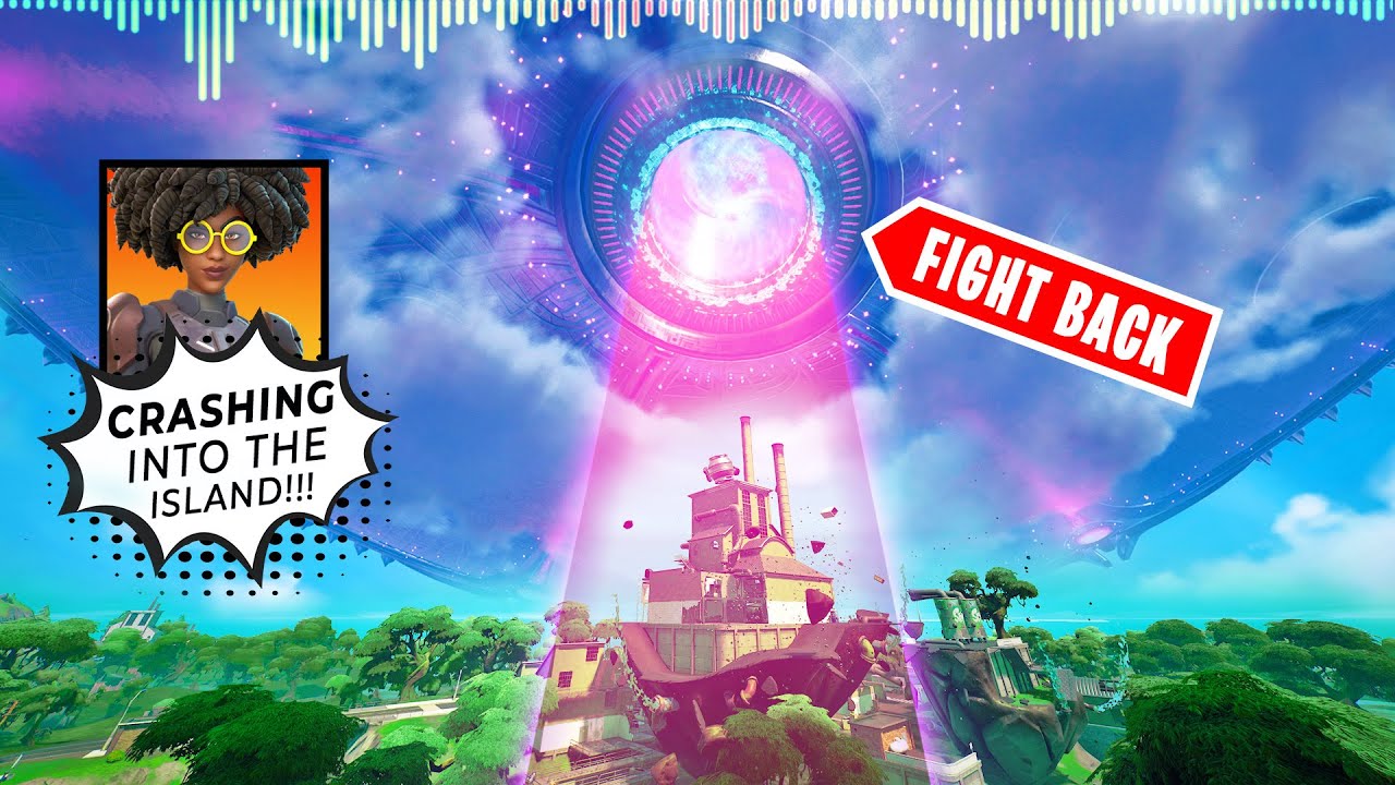 Mothership will Crash on the Island (Alien Abduciton has begun at Slurpy Swamp)