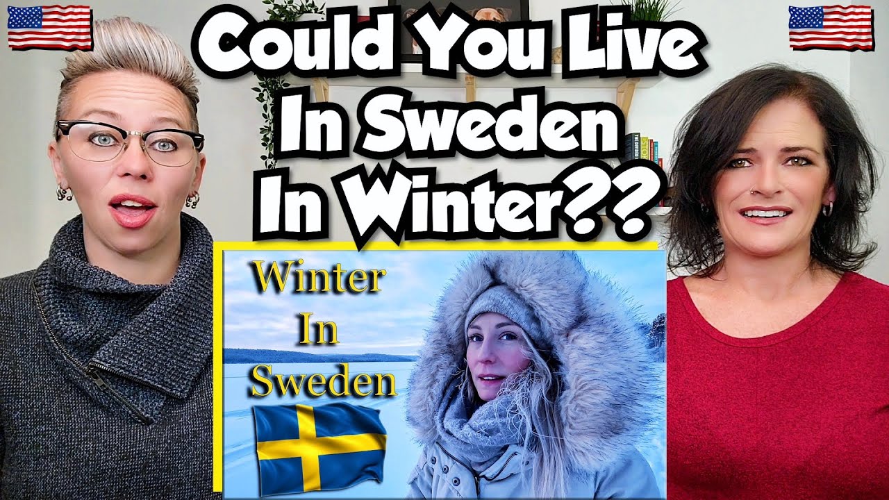 American Couple Reacts: Winter in Sweden | Daily life in a Frozen Land! Jonna Jinton FIRST TIME!