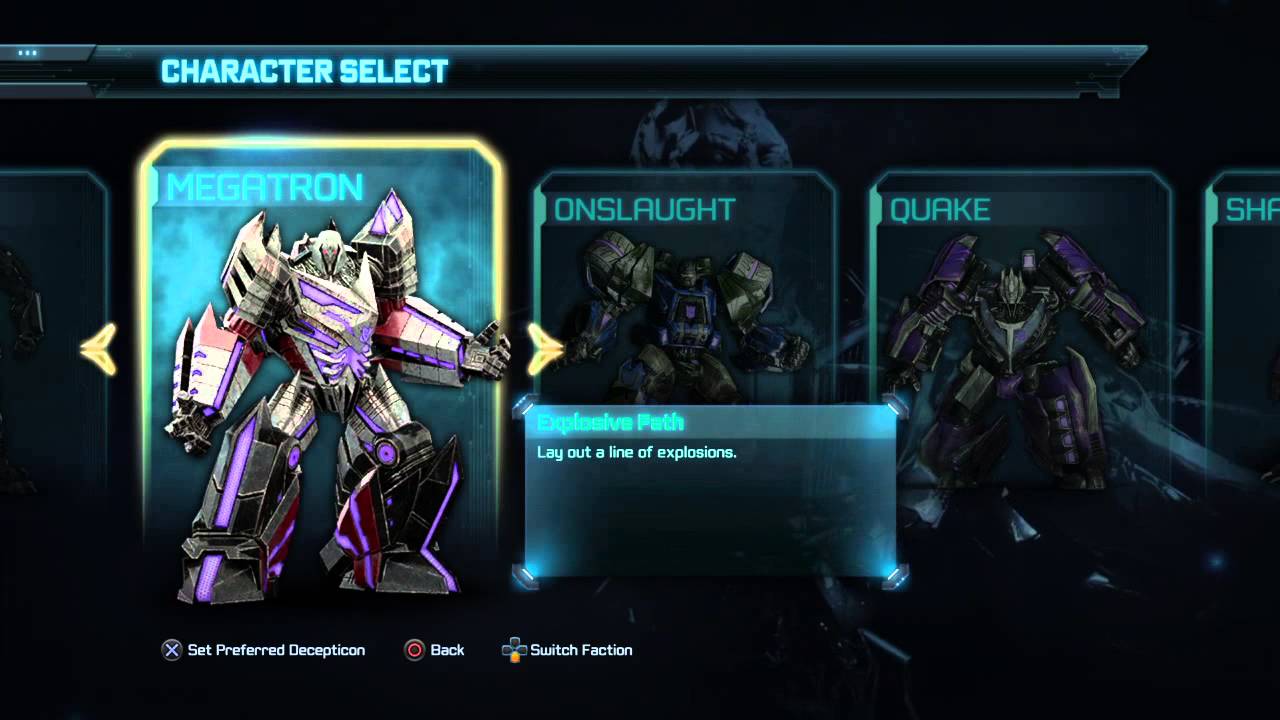 TRANSFORMERS: Rise of the Dark Spark all characters