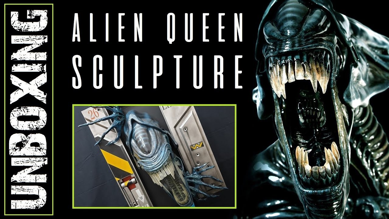 Unboxing - sculpture Alien Queen 1:1