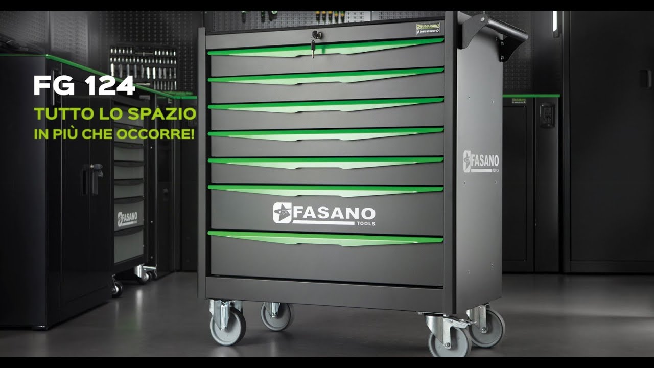 NUOVO CARRELLO PORTA UTENSILI: Fasano Tools  FG 124