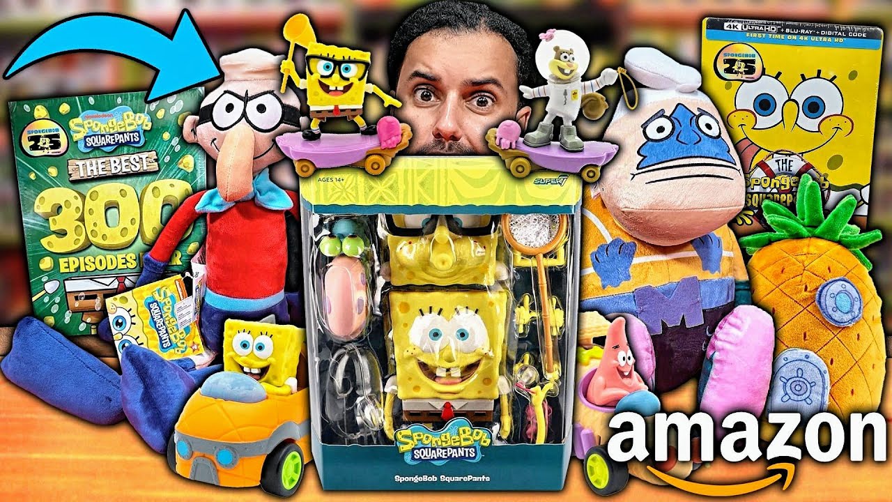 I Bought EVERY SPONGEBOB Item On Amazon!!