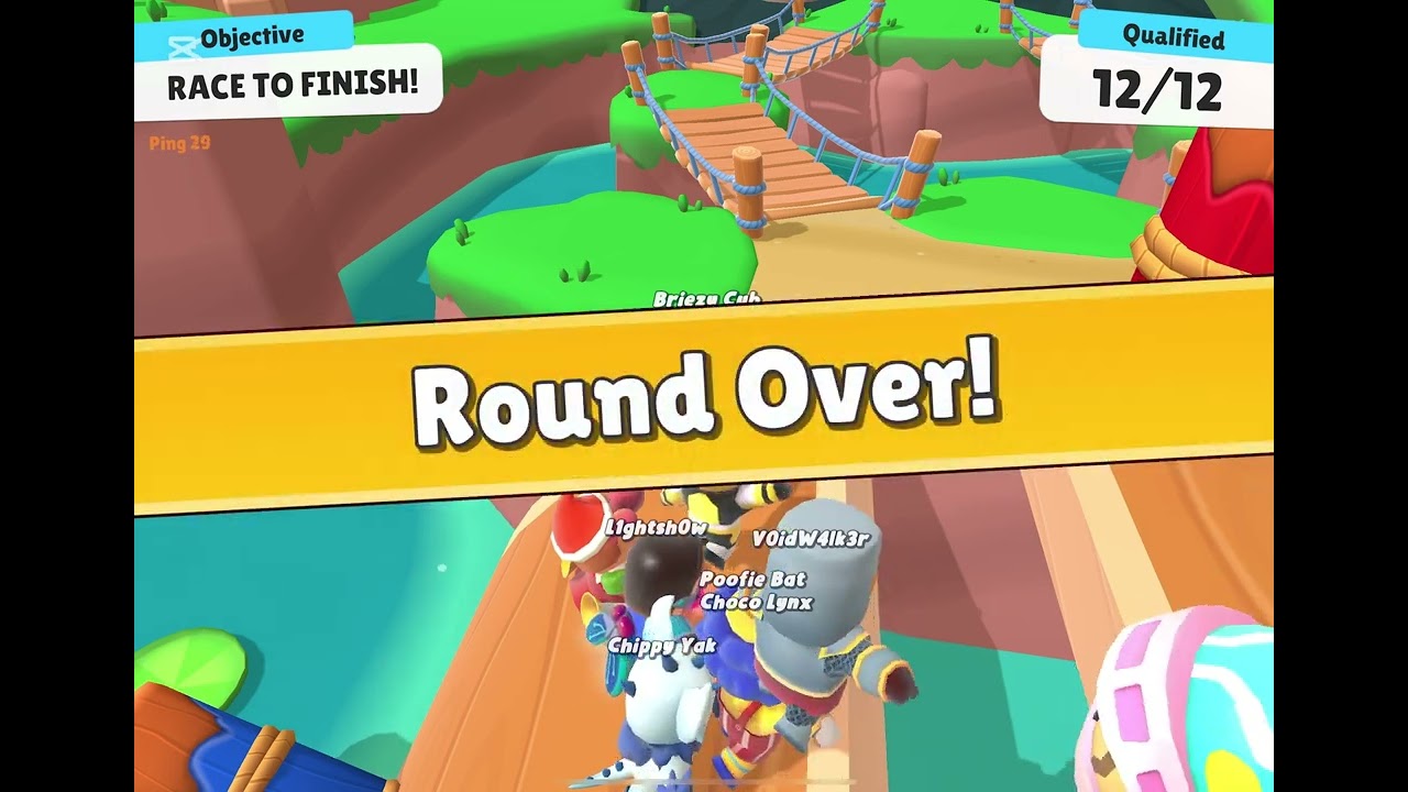 Playing stumble guys in the big 26!😬