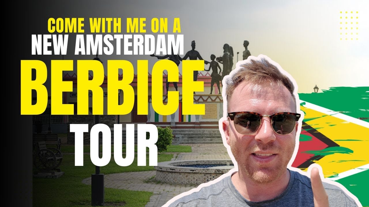 COME WITH ME ON A NEW AMSTERDAM BERBICE TOUR | GUYANA