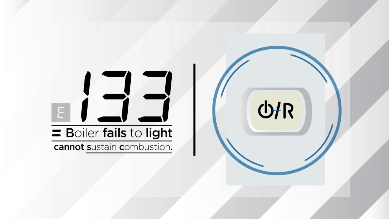 What to do with Baxi E133 error code on the GA range of Boilers | Boiler Troubleshooting Guide