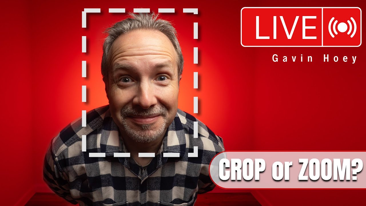 Zooming vs Cropping in Portrait Photography (Let’s Talk About It)...LIVE!