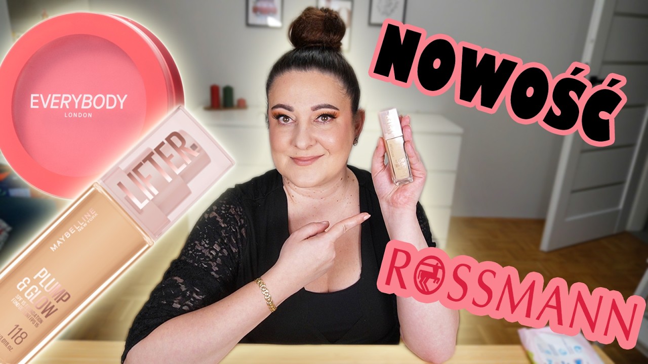 Wielkie WOW! podkład Maybelline plump & glow , Everybody london | Rossmann